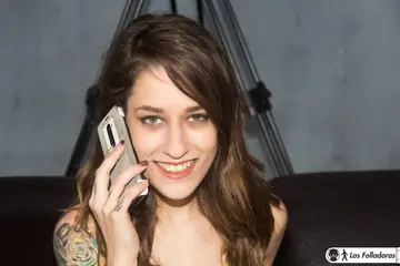 Mey Madness – Tattooed European Brunette Lures Blonde into Lesbian Sex
