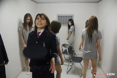 Hairy Japanese Woman Sucks Officer and Takes Anal Facial – photo 3 of 20