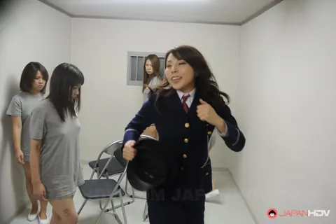 Hairy Japanese Woman Sucks Officer and Takes Anal Facial – photo 4 of 20