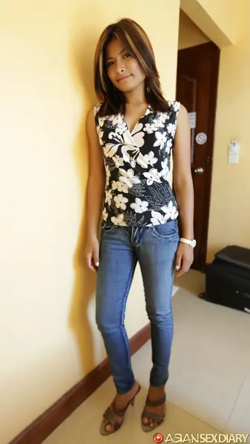 Petite Asian MILF Undresses for POV Sex with Her Partner