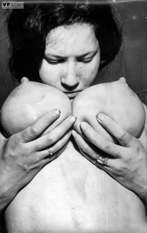 Busty Woman Bound and Spread in Vintage BDSM – photo 10 of 12