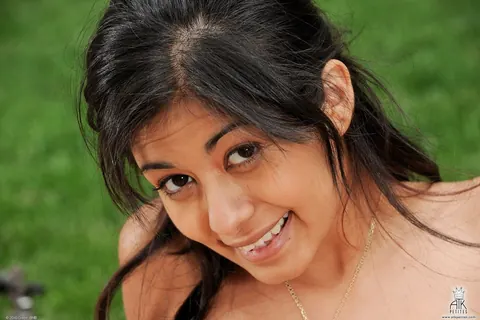Petite Latina Strips Nude and Poses – photo 8 of 21