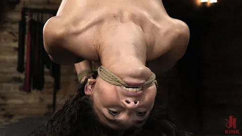 Liz Jordan: Tall Tattooed Brunette Submits to Bondage Restraints – photo 17 of 20