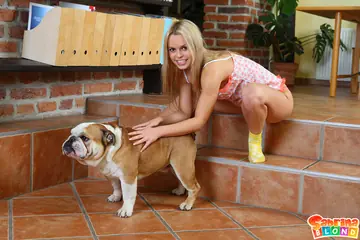 Petite Czech Blonde in Socks Takes Rough Anal and Ass-to-Mouth