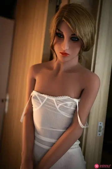 Slim Woman with Small Tits Undresses and Poses Nude
