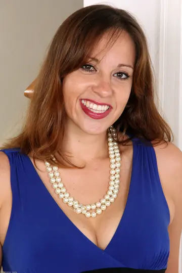 Cassandra Johnson – Petite Brunette MILF Strips Nude and Poses for the Camera