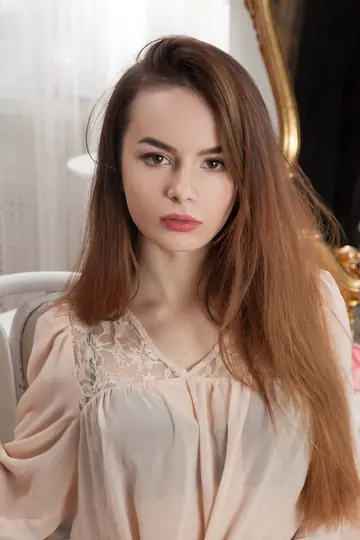 Debora A Kelly – Petite Redhead in Panties Spreads Her Shaved Pussy in a Chair