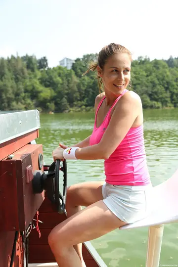 Antonia Sainz – Busty European Brunette Sucks and Fucks on a Boat