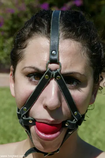 Jenny Lee – Blonde and Brunette MILFs Hogtied Naked in Bondage