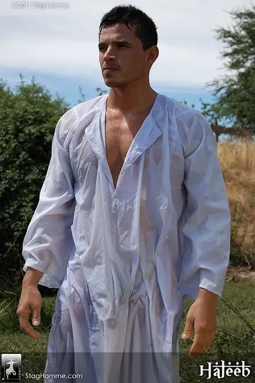 Guy Gets Fucked Doggy Style Outdoors
