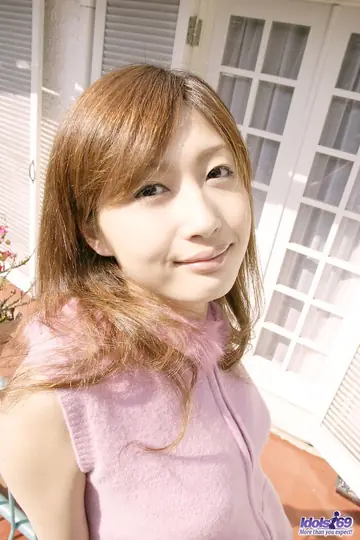 Japanese Redhead MILF Pulls Panties Aside and Uses a Dildo
