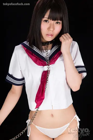Mai Araki – Petite Japanese Brunette Sucks Cock Then Masturbates to Facial