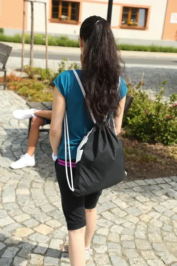 Brunette in Shorts Takes Anal in the Forest