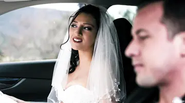 Bella Rolland – Tall Busty Bride Sucks Cock, Takes Anal Doggy and a Facial on Her Wedding Day