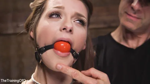 Nora Riley: Redhead Deepthroats and Gets Fucked in Bondage Group Session – photo 1 of 15