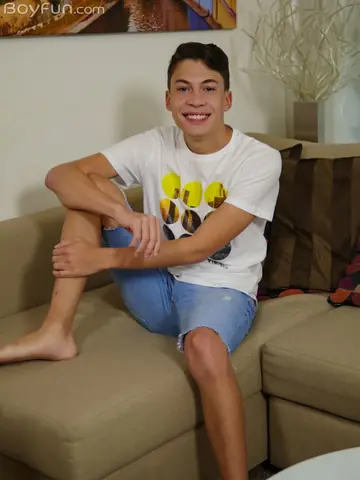 Guy Strips Nude and Shows His Cock and Balls