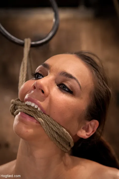 Tiffany Tyler: Tall Brunette MILF Bound in Boots and Restraints – photo 4 of 21