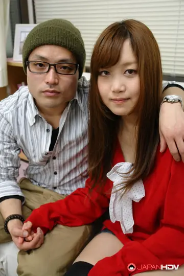 Japanese Redhead Sucks and Fucks in a Threesome