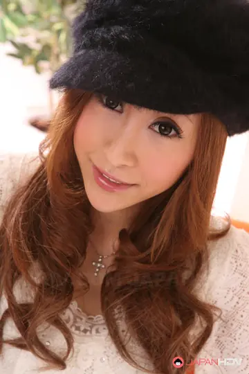 Reina Ichijo – Japanese Redhead Unveils Big Natural Tits for a Threesome