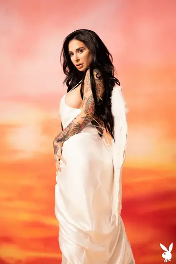 Joanna Angel – Busty Brunette with Tattoos Poses Nude and Shows Her Natural Tits