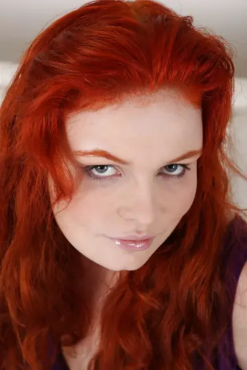Barbara Babeurre – Redhead MILF with Small Tits Spreads Her Hairy Pussy