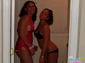 Busty Thick MILFs Strip Out of Their Lingerie for Lesbian Play