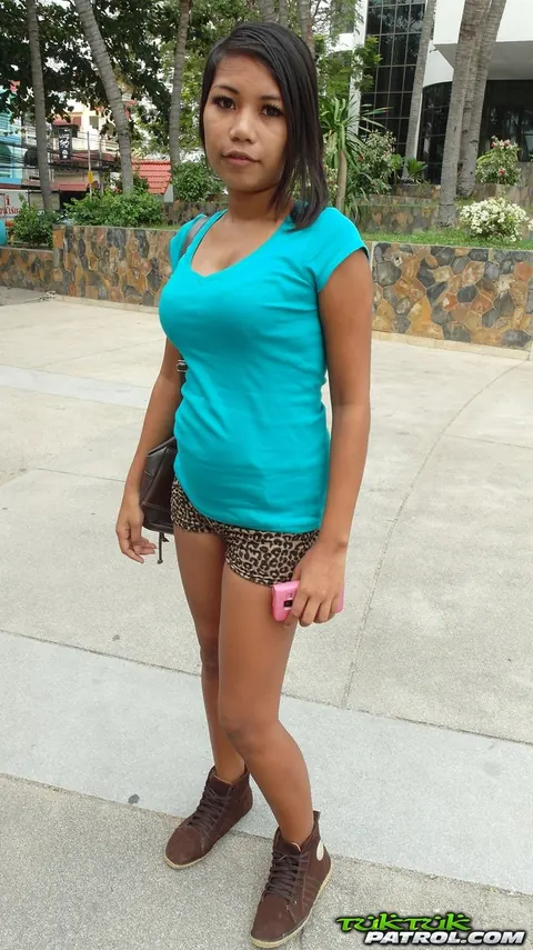 Thai Amateur Poses in Her Panties Outdoors – photo 1 of 17