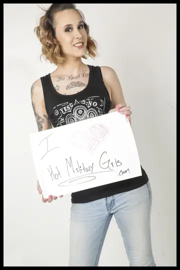 Tall Tattooed MILF Spreads in Jeans and Panties