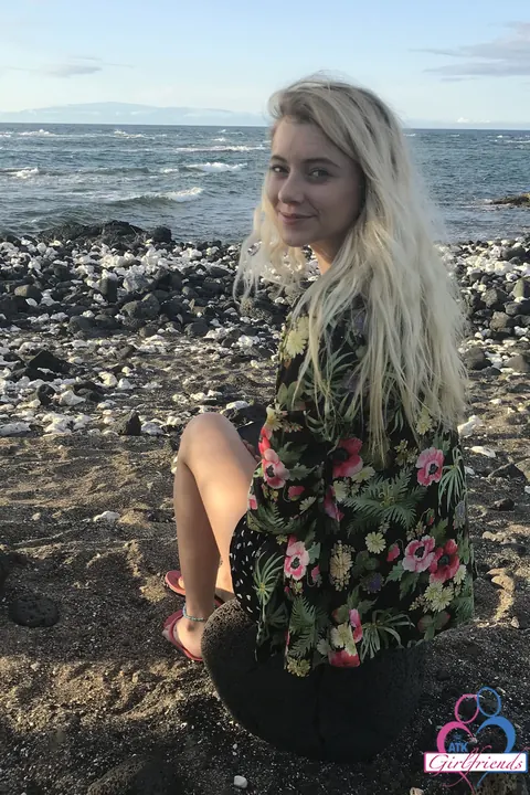 Riley Star: Skinny Blonde Poses in a Bikini Outdoors – photo 10 of 21