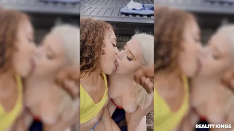 Willow Ryder: Latina Blonde and Brunette Share Interracial Threesome Outdoors – photo 20 of 21