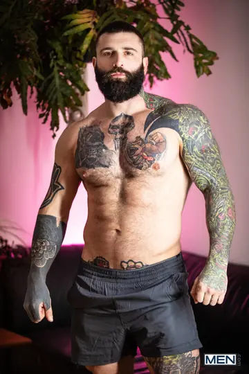 Two Thick Men Fuck Hard and Cum
