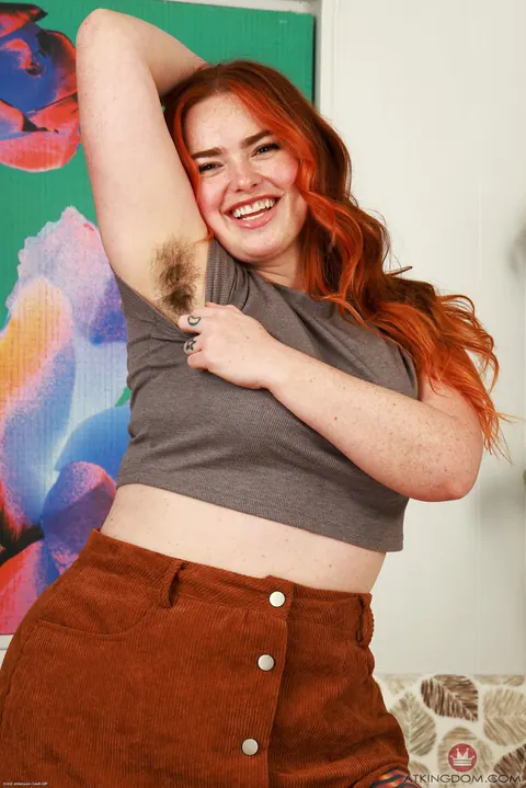 Adora Bell: Redheaded BBW Poses Nude and Spreads for Anal – photo 2 of 21
