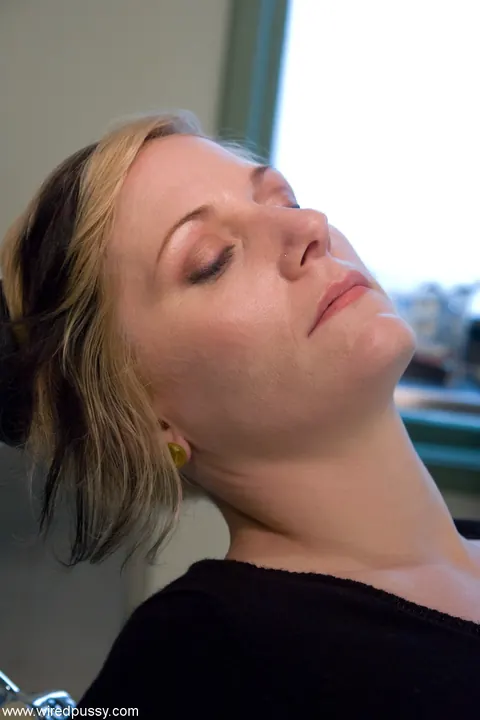 Short-Haired Blonde MILF Submits to Lesbian BDSM – photo 5 of 20