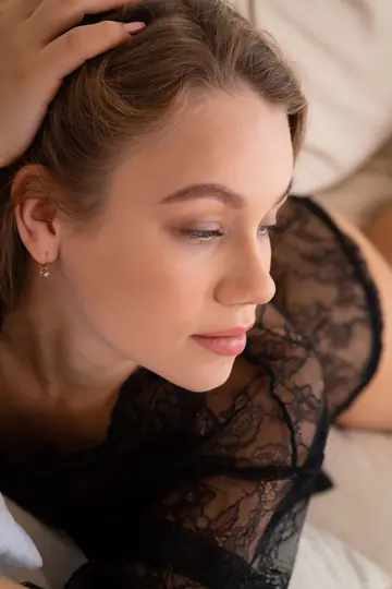 Lila Nova – Russian Brunette Strips Nude and Spreads Her Pussy