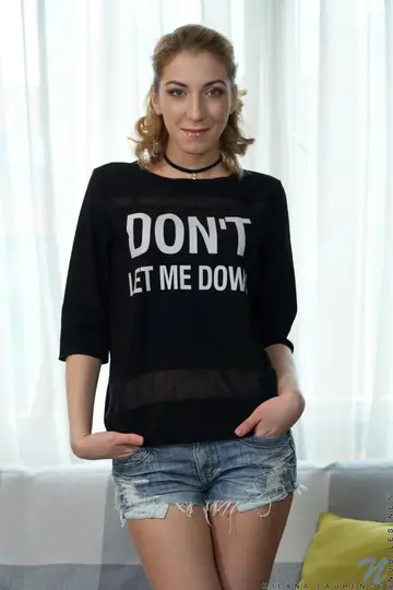Milana Lawrence – Slim Russian Redhead Strips Off Her Lingerie and Uses a Glass Dildo