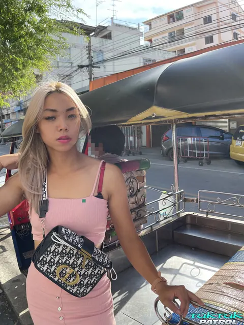 Petite Thai Blonde Fucks a Stranger – photo 2 of 20