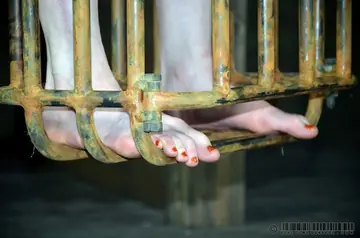 Claire Adams – Tattooed Redhead MILF Takes a Dildo While Bound in Dungeon Games