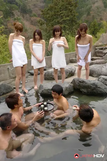Hikaru Ayami – Japanese Woman Masturbates Before Poolside Group Sex