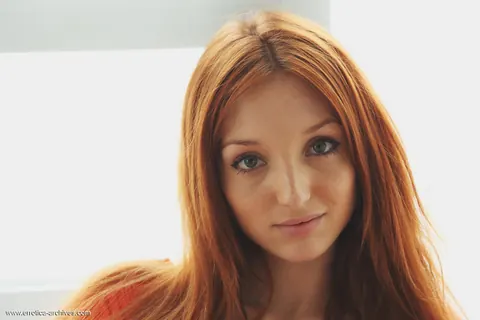 Michelle H: Thick European Redhead Spreads on a Chair – photo 2 of 16