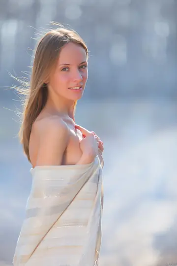 Natalia H – Skinny Brunette Strips Nude and Poses for Glamour Photos