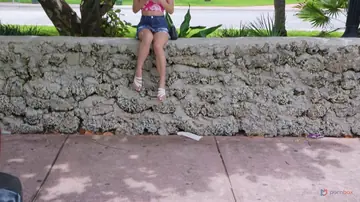 Braylin Bailey – Blonde Newbie Rides a Stranger and Takes a Facial
