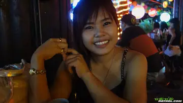 Thick Thai Amateur Strips Out of Her Shorts for POV Doggy Sex