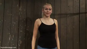 Isis Love – Blonde Russian MILF and Brunette in Bondage Dildo Play