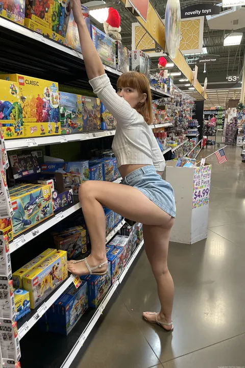 Ginger Grey: Petite Redhead PAWG Uses a Veggie and Dildos – photo 1 of 20