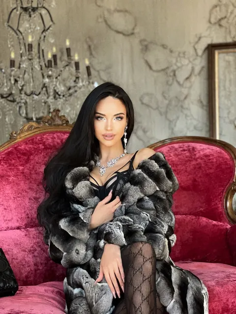 Anastasia Vi: Russian Brunette PAWG Poses in Lingerie, Pantyhose and Heels – photo 5 of 14
