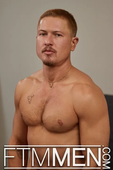 Athletic Blonde Guy with Hairy Bush Masturbates – photo 4 of 15