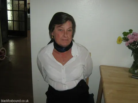 BBW with Short Hair Bound in a Skirt – photo 16 of 16