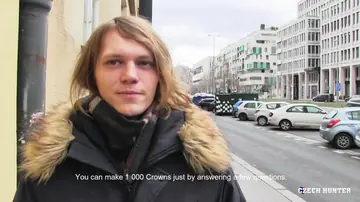 Blonde Man Gives a Blowjob Before Getting Fucked