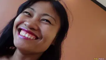 Filipina MILF Toys Her Pussy Before POV Sex