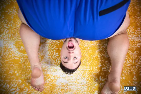Thick Athletic Men Strip and Have Bareback Anal – photo 13 of 20